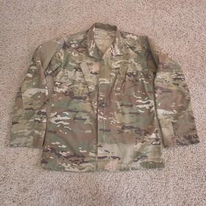 US Army Combat Uniform Coat Mens Small Long Multicam Camo Tactical Ripstop NSN